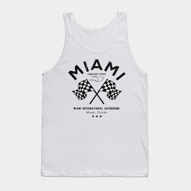 Miami gp Tank Top by Oonamin